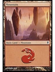 Toy: Magic: the Gathering - Mountain (242) - Zendikar - Foil - Wizards of the Coast