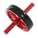 ProSource Dual Ab Wheel Roller Abdominal Exercise Equipment with Comfortable, Easy Grip Handles