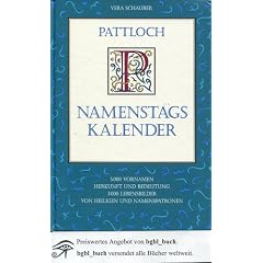 Pattloch Namenstagskalender