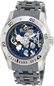 Invicta Men's 1256 Sea Spider Mechanical Skeleton Dial Grey Polyurethane Watch
