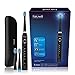 Fairywill Travel Electric Toothbrush Clean as Dentist Rechargeable Sonic Toothbrush with Timer 5 Optional Modes Waterproof Crystal Black, Travel Case Included Travel Friendly