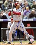 Conor Jackson Autographed/Hand Signed 8x10 Photo