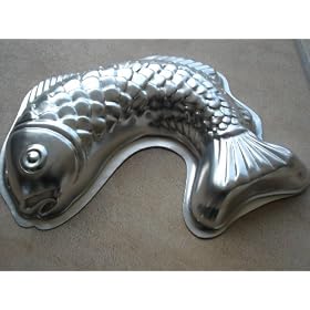 Fish Tin / Mould / Cake Decorating / Baking