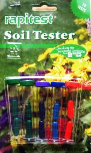 Soil Tester, By Rapitest,10 Test, Detailed Instructions