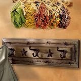 3 Hook Rustic Ranch Star Coat Rack 3 Hook Rustic Ranch Star Coat Rack