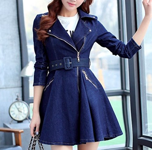 レディース デニム ショート スプリング コート