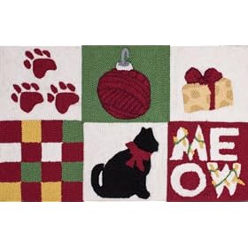 JLA Pet Soft Touch Holiday Multi Cat Rug (20