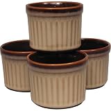 Nova Set of 4 Ramekins - Brown