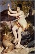 Artist Pierre Auguste Renoir Poster Print of Painting Diana