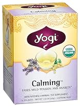 Yogi Tea Organic Calming, Tea Bags, 16-Count Boxes (Pack of 6)  [Amazon Frustration-Free Packaging]