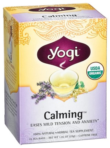 Yogi Calming, Herbal Tea Supplement, 16-Count Tea Bags 