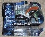 Tron Legacy Series 1 Exclusive Figure 2Pack Sam Flynns Light Cycle Clus Sentry