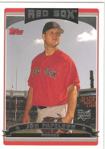 Buy 2006 Topps Baseball Card # 355 Jonathan Papelbon (RC) - Rookie Card - Boston Red Sox - 2007 World... by Topps