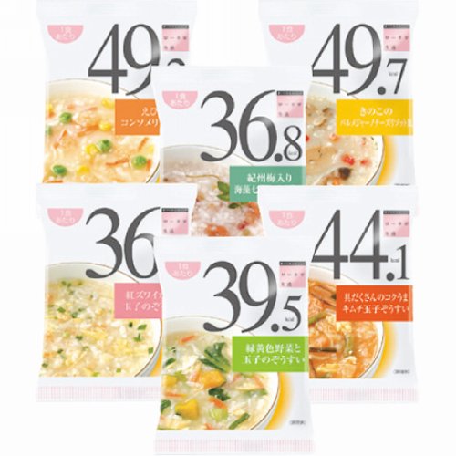 「ローカロ生活R」ローカロぞうすい詰合せ (6種30食)