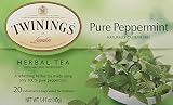 UPC 070177067779 product image for Twinings Pure Peppermint Herbal Tea, 1.41 Ounce Box | upcitemdb.com