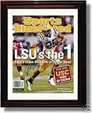 Framed LSU's the 1 Sports Illustrated Autograph Print
