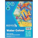 Reeves 9-Inch by 12-Inch Water Color Paper Pad, 35-Sheet