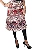 Beach Fashion Wrap Skirt Ethnic Printed Cotton Hippie Boho Gypsy Skirt for Her
