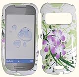 T-mobil Nokia Astound C7 Accessory - Green Lily Designer Protective Hard Ca ....