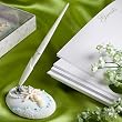 Finishing Touches Collection Beach Themed Wedding Pen and Holder Set, 1 piece