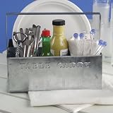 Galvanized Table Caddy