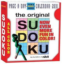 The Original Sudoku Page-A-Day Calendar 2010