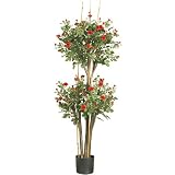 5 &acute; Mini Rose Silk Tree - B0033QB1BU