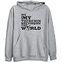Sweatshirt Heather Gray " Me & My Theremin Will Conquer The World " Instruments