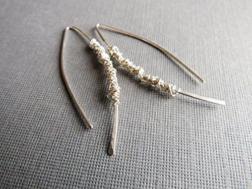 Simplicity Sterling Silver Wrap Earrings
