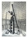 Astronomy, the James Lick Telescope at the University of California's Lick Observatory, 1889 Giclee Poster Print, 9x12