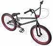 Eastern Bikes Boss BMX Bike (Matte Black with Red, 20-Inch)