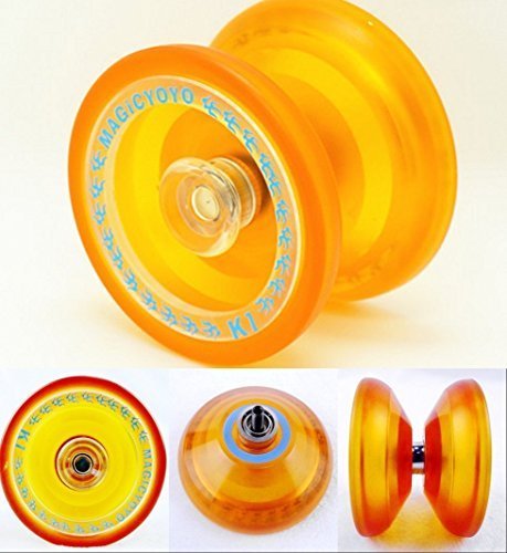 Magic Yoyo K1 Spin by ABS Professional Yoyo Toys (Orange)