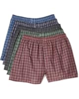 Fruit of the Loom Men's  Tartan Boxer(Pack of 5)
