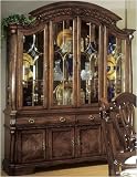 AICO 31005 / 31006 Royal Oak China Cabinet in Coffee