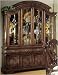 Kitchen & Housewares : AICO 31005 / 31006 Royal Oak China Cabinet in Coffee