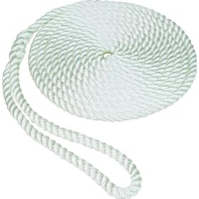Click here to buy SeaSense 3 8 X 20' DOCKLINE, NYLO 50013001 (Image for Reference).