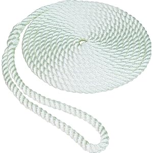 SeaSense 1 2 X 15' DOCKLINE, NYLO 50013009 (Image for Reference) by 