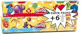 Play Doh - 230231860 - Loisirs Créatifs - Pâte à Modeler - Pots Play doh + 6 Pots Gratuits
