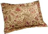 Imperial Dress Jacobean Floral Standard Pillow Sham, Antique
