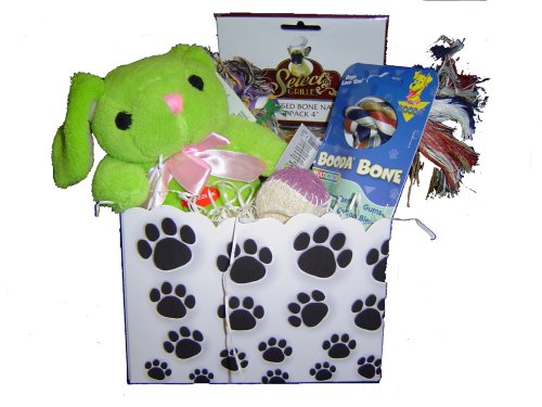Small Dog Gift Basket Box