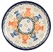 Polish Pottery Children's 6 Toast Plate