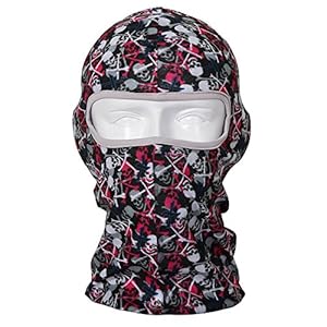 Coxeer Outdoor Cycling skiing Seamless Skull Face Tube Mask (BM-08)