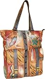 Review Anuschka  / Anuschka Tall Tote - Collage Leather Handbags