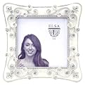 Beaded Heart Frame-HS - 4 x 4
