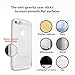 iPhone 5S/ SE/ 5 Anti Gravity Phone Case, Nano Hands-Free Selfie Clear Protective Goat Case Stick to Mirror, Glass, Tile, Smooth Surface - Clear