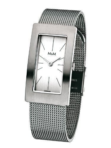 M&M Damen-Armbanduhr City Affairs Analog Quarz M11840-122 Preisvergleich