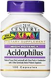 21st Century Acidophilus Capsules, 100 Count