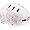Matte White/Pink Paul Frank EMO Julius