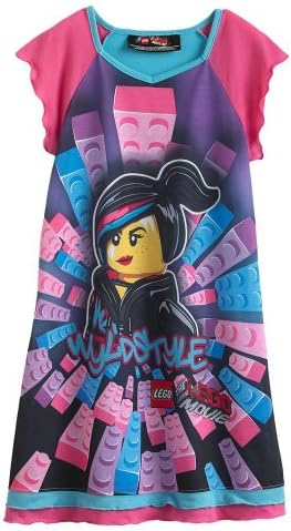 LEGO Movie Wyldstyle Girls Nightgown Size 7/8