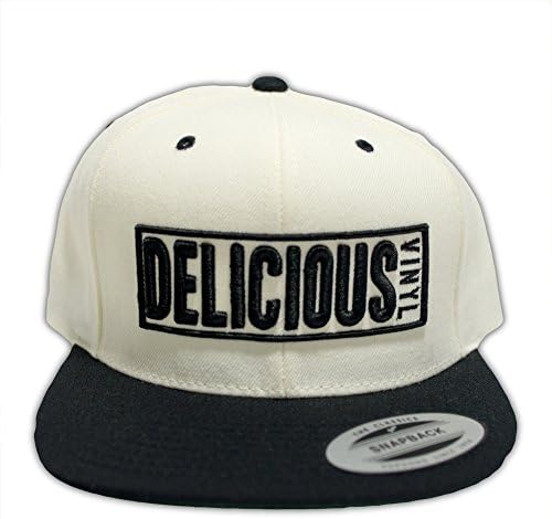 Delicious Vinyl Snapback cap DV bar logo - natural / black